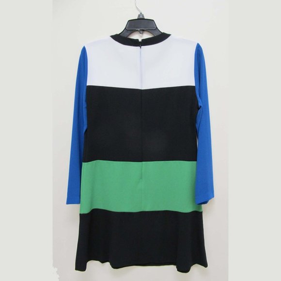 Michael Kors Spring Multicolored LS Dress Size 8 - Picture 2 of 4